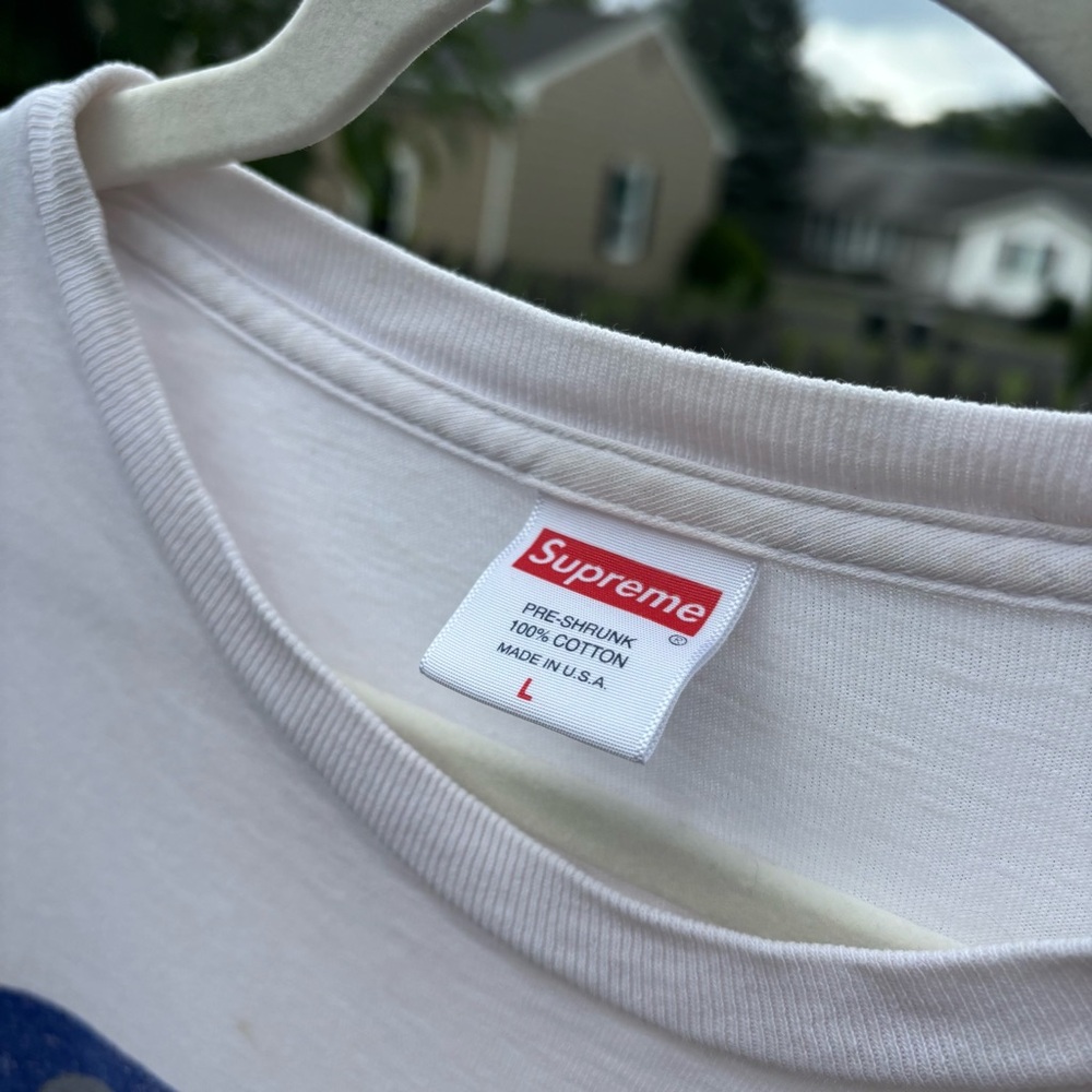 Supreme Scarface Blimp white tee size large - Picture 4 of 10